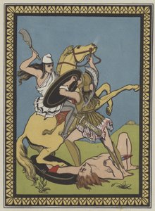 Theseus kjemper mot perserne av English School